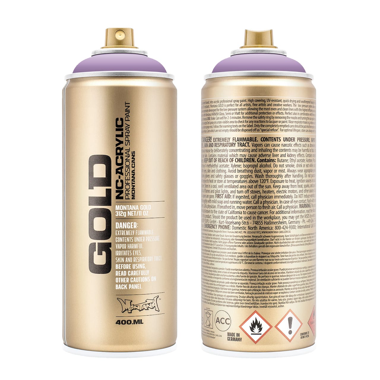 Montana™ Gold Acrylic Professional Spray Paint